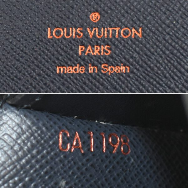 5000042884100453 9 Louis Vuitton Portefeuille Brother Long Wallet Canvas Navy Blue