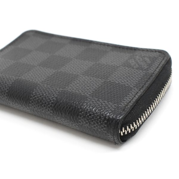 5000042884100467 5 Louis Vuitton Zippy Coin Purse Damier Graphite Canvas Black