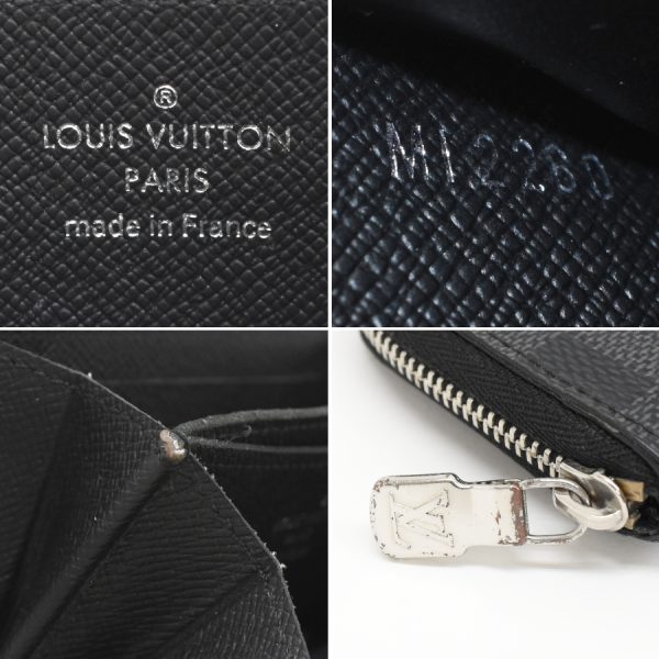 5000042884100467 8 Louis Vuitton Zippy Coin Purse Damier Graphite Canvas Black