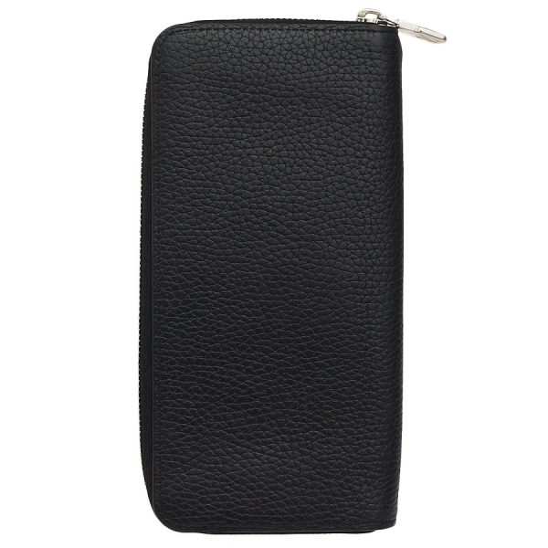 5000042884400092 2 Louis Vuitton Zippy Wallet Vertical Taurillon Leather Wallet Black