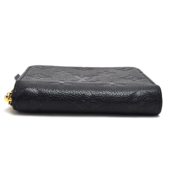 5000042884500136 5 Louis Vuitton Zippy Coin Purse Empreinte Leather Wallet Black