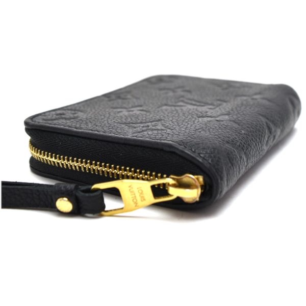 5000042884500136 6 Louis Vuitton Zippy Coin Purse Empreinte Leather Wallet Black