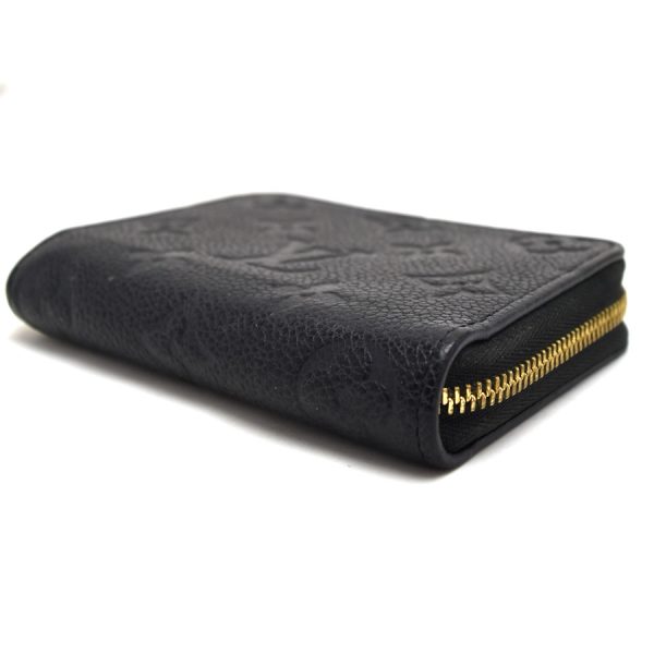 5000042884500136 7 Louis Vuitton Zippy Coin Purse Empreinte Leather Wallet Black