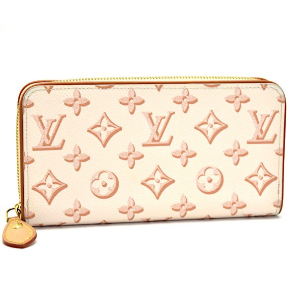 5000042889300142 1 Louis Vuitton Fall For You Monogram Canvas Leather Wallet Beige