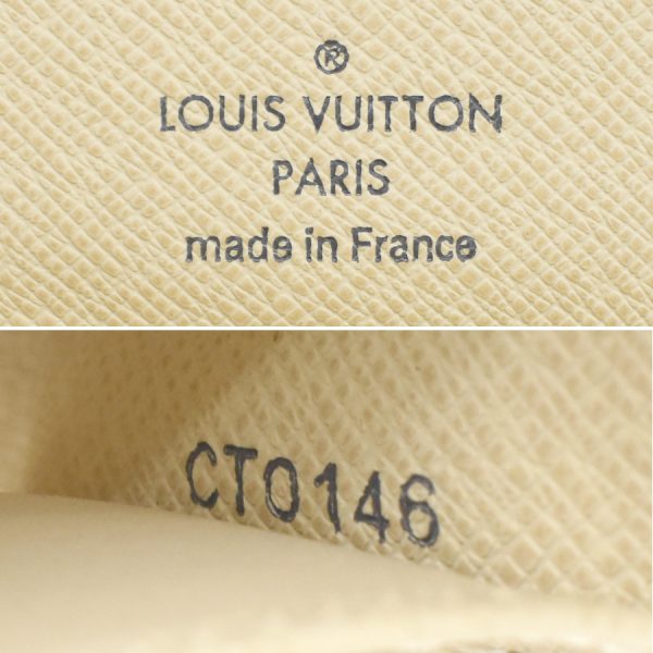 5000043884101274 9 Louis Vuitton Key Case Multicle 4 Damier Azur Canvas Key Case Ivory