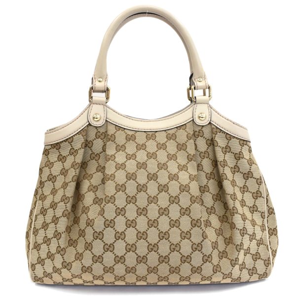 5000049884102497 3 Gucci Sookie Tote Shoulder Bag 211944 Interlocking GG Canvas