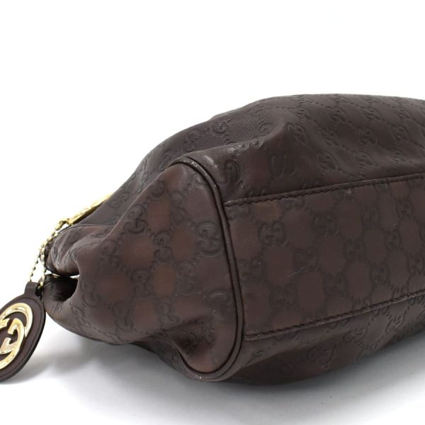 5000049884102715 5 Gucci Handbag Sookie Leather Brown