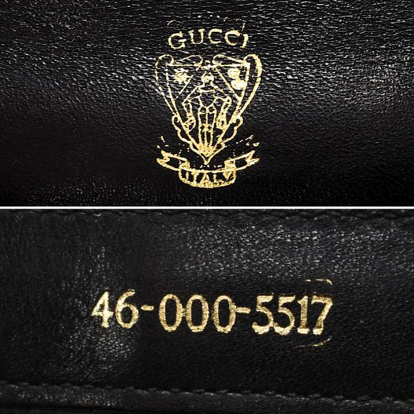 5000049884102718 9 Gucci Handbag Leather Black