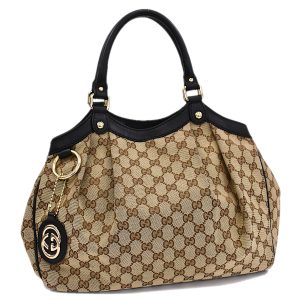 5000049884102722 1 Gucci Bamboo Daily 2Way Handbag Black