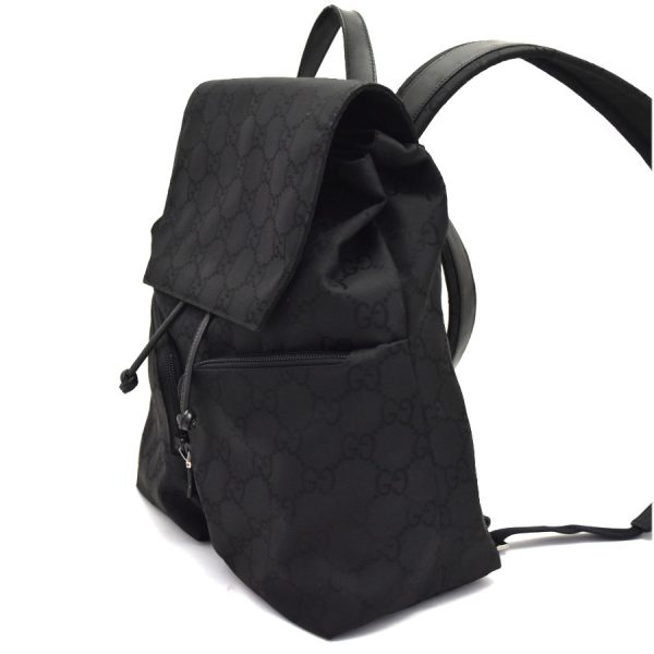 5000049884102754 2 Gucci Rucksack Backpack Nylon Leather Black