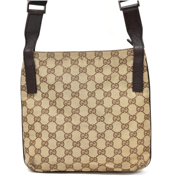 5000049884102755 3 Gucci Shoulder Bag GG Canvas Leather Beige