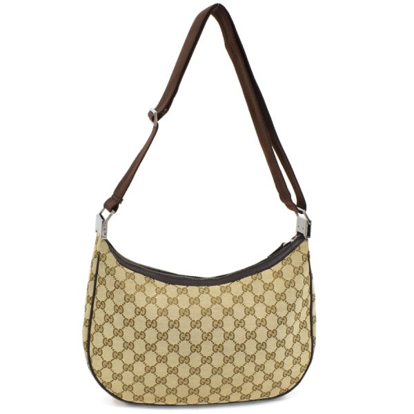 5000049884102787 3 Gucci Crossbody Shoulder Bag GG Canvas Leather Beige