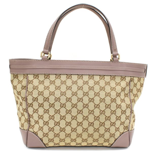 5000049884102788 3 Gucci Mayfair Tote Bag GG Canvas Leather Beige