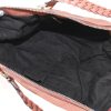 Gucci Boston Bag Shoulder Braided Handle Bamboo Leather Pink - Image 8