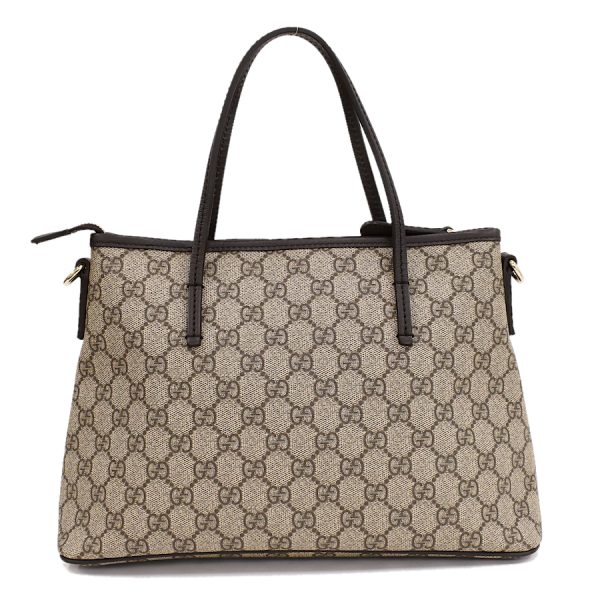 5000049884102866 3 Gucci 2way tote handbag GG Supreme Beige