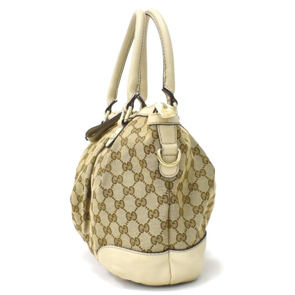 5000049884102944 2 Gucci Sookie 2way handbag shoulder GG canvas leather beige