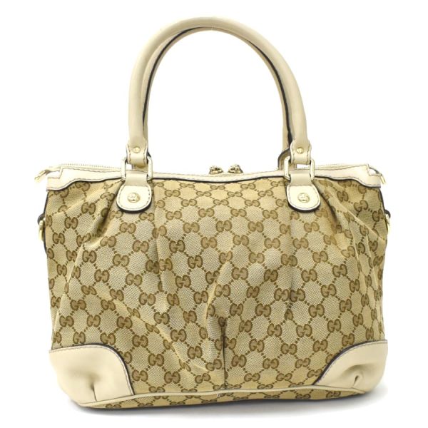 5000049884102944 3 Gucci Sookie 2way handbag shoulder GG canvas leather beige