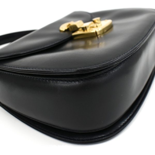 5000049884103019 5 Gucci Ladylock Handbag Leather Black