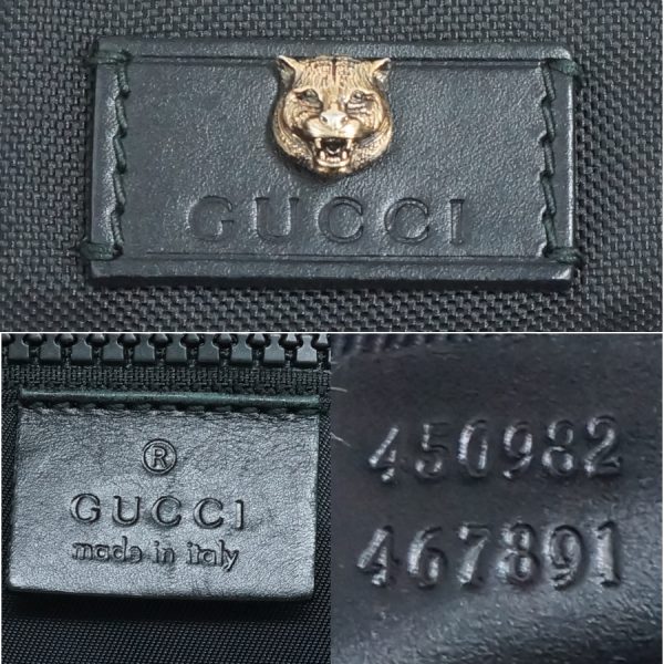 5000049884103072 9 Gucci backpack black canvas