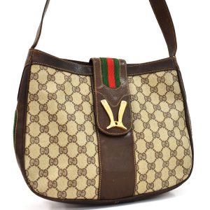 5000049884103128 1 Gucci Sylvie 2WAY Handbag Black