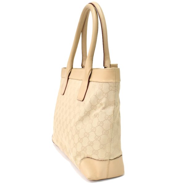 5000049884103214 2 Gucci GG Canvas Tote Bag Handbag Beige