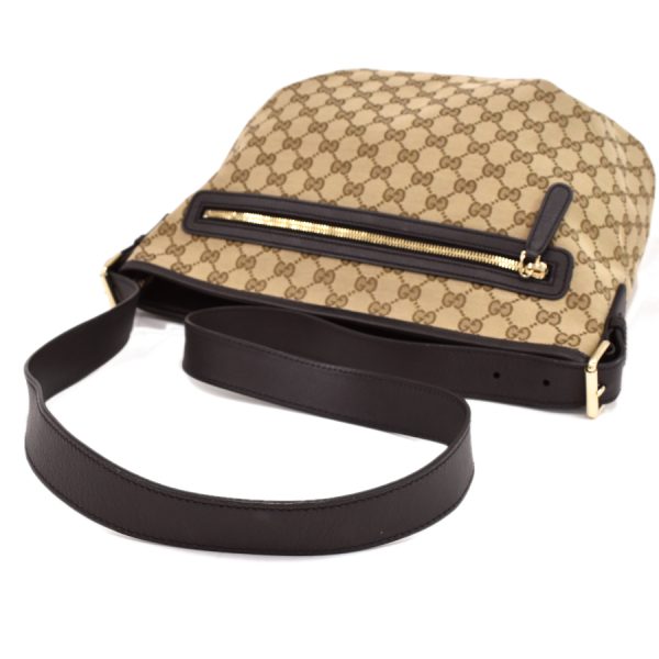 5000049884103283 7 Gucci Shoulder Bag GG Canvas Canvas Leather Brown