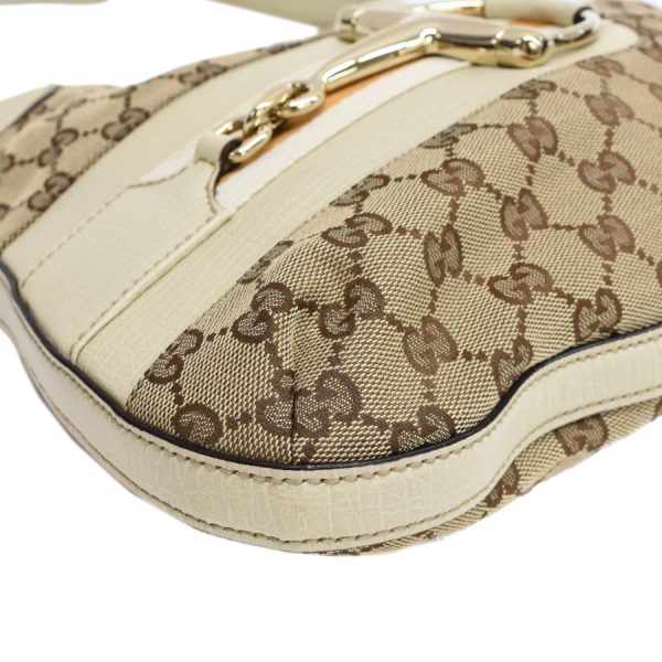 5000049884103299 6 Gucci Shoulder Bag Horsebit GG Supreme Leather Brown