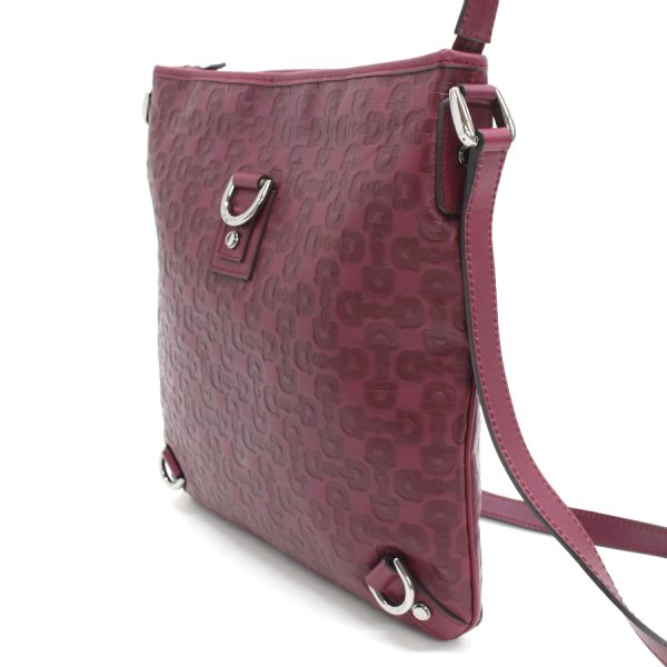 5000049884103465 2 Gucci Shoulder Bag Crossbody Horsebit Abbey Leather Wine Red