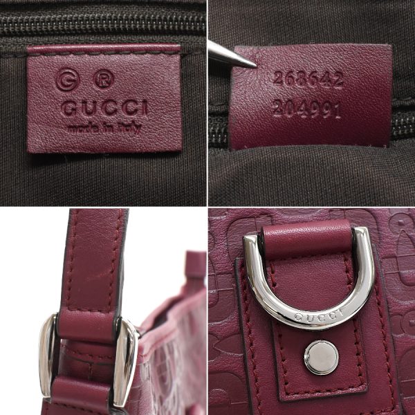 5000049884103465 9 Gucci Shoulder Bag Crossbody Horsebit Abbey Leather Wine Red