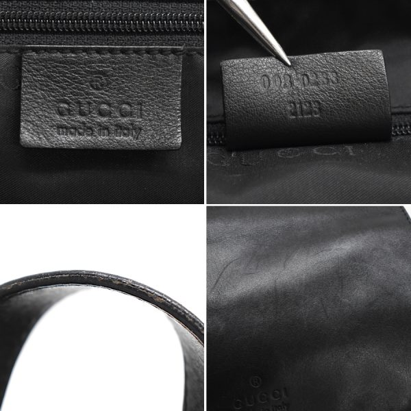 5000049884103533 9 Gucci Belt Bag GG Canvas Leather Black