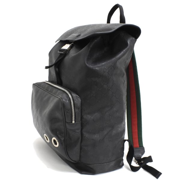 5000049884103534 2 Gucci Backpack Rucksack GG Prime Black