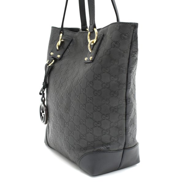 5000049884103539 2 Gucci tote handbag Interlocking G Guccisima leather black