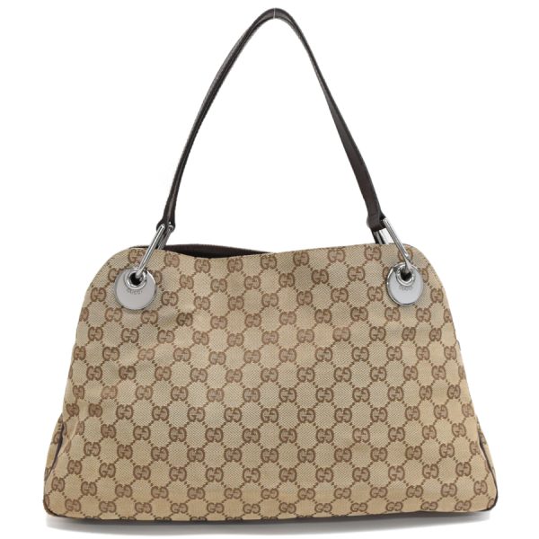 5000049884103544 3 Gucci Eclipse Tote Handbag GG Canvas Beige