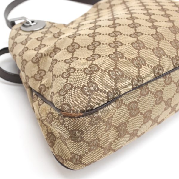 5000049884103544 6 Gucci Eclipse Tote Handbag GG Canvas Beige