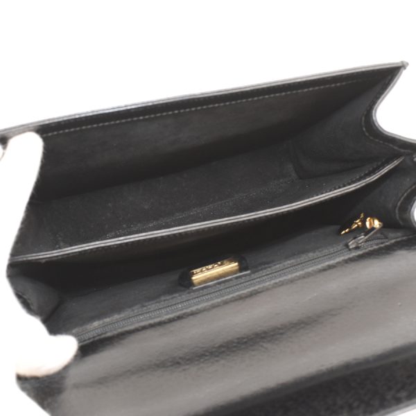 5000049884103626 8 Gucci turnlock handbag Leather black gold hardware