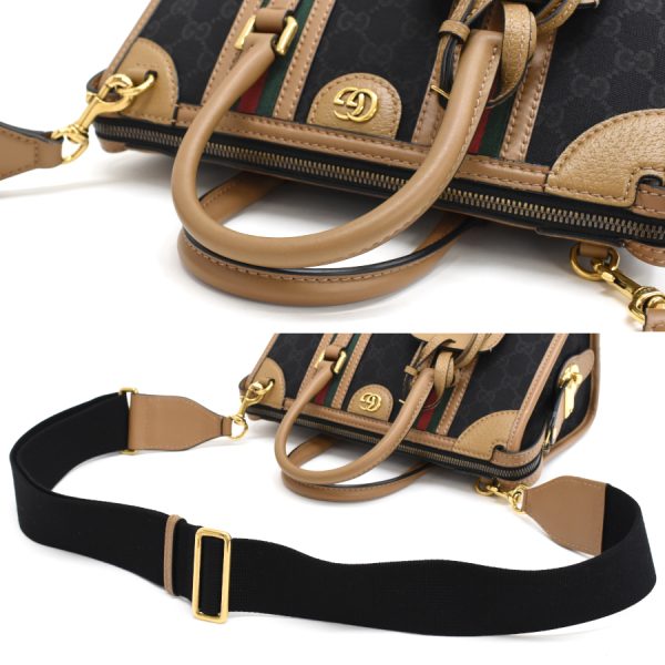 5000049884103655 7 Gucci Body Bag Belt Bag GG Canvas Leather Black