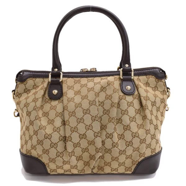 5000049884103659 3 Gucci Sookie 2way shoulder bag Interlocking GG canvas brown