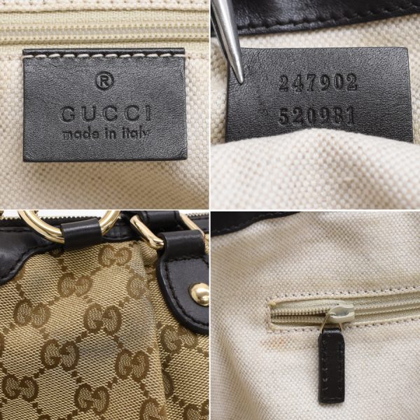 5000049884103659 9 Gucci Sookie 2way shoulder bag Interlocking GG canvas brown