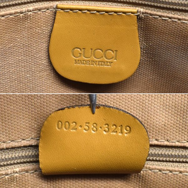 5000049884103702 8 Gucci Logo Jacquard Handbag 2way Shoulder Bag Brown