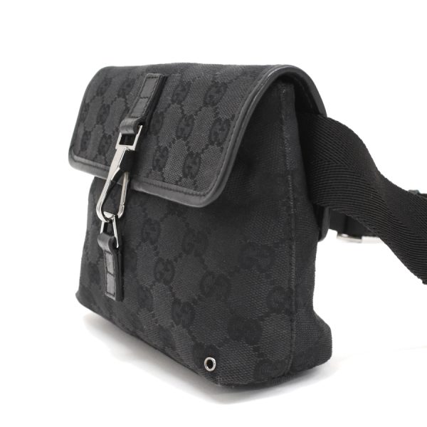 5000049884103795 2 Gucci Belt Bag Body Bag GG Canvas Black