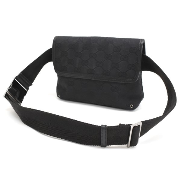 5000049884103795 7 Gucci Belt Bag Body Bag GG Canvas Black