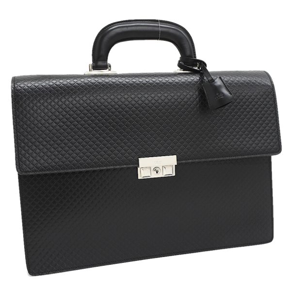 5000049884103891 1 Gucci Diamante Briefcase Business Bag Leather Black