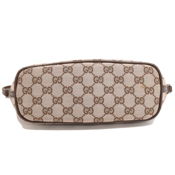 5000049884103897 4 Gucci Accessory Pouch Mini Handbag GG Canvas Leather Pink Beige