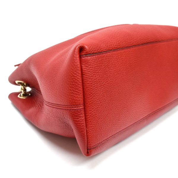 5000049884500453 5 Gucci Shoulder Bag Soho Leather Red