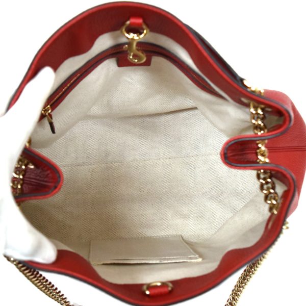 5000049884500453 8 Gucci Shoulder Bag Soho Leather Red