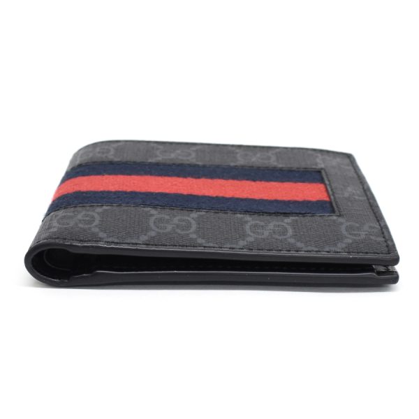 5000050884100376 4 Gucci bifold wallet GG Supreme coated canvas black