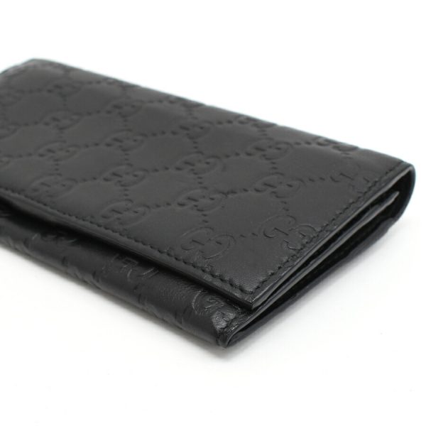 5000050884100394 5 Gucci Bi fold Long Wallet Guccisima Leather Black