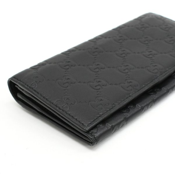 5000050884100394 6 Gucci Bi fold Long Wallet Guccisima Leather Black