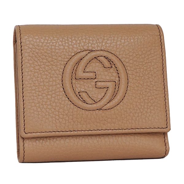 5000050884400248 1 Gucci SOHO interlocking tri fold wallet