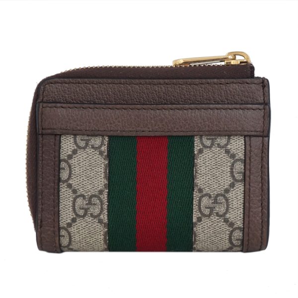 5000050884400249 3 Gucci Offdia Zip Around Wallet GG Supreme Sherry